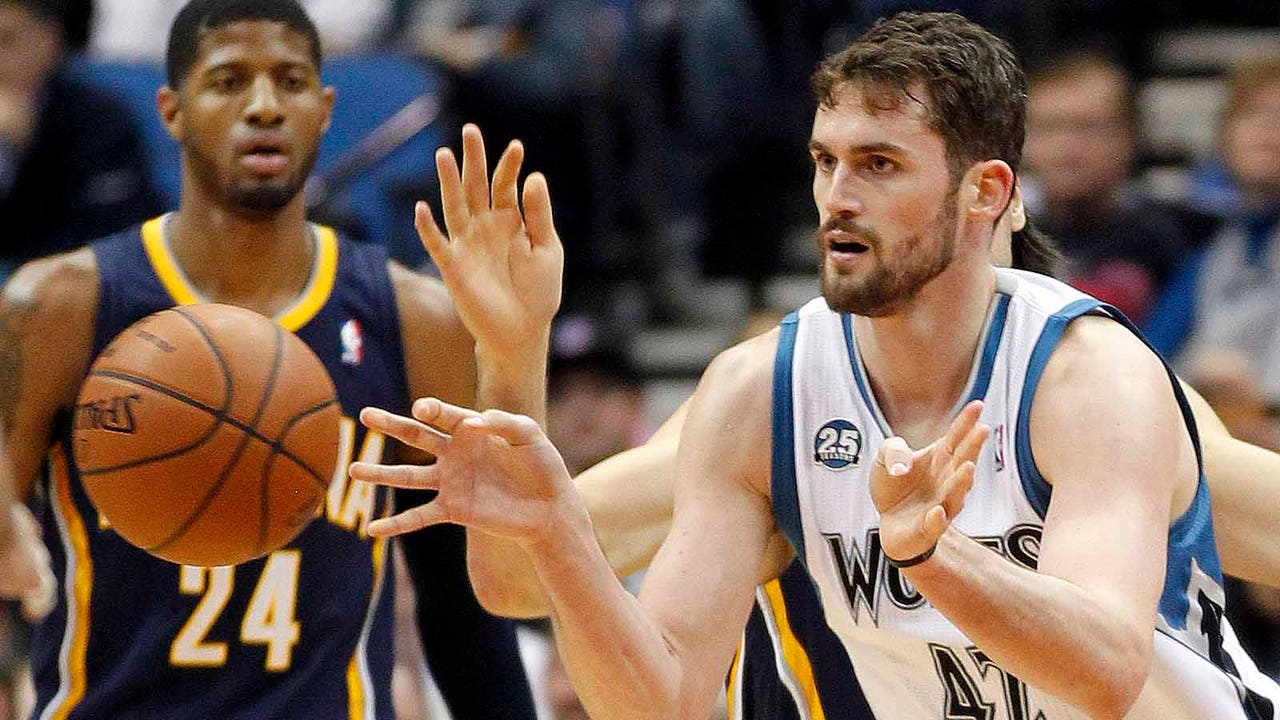 Love, Timberwolves overpower Pacers